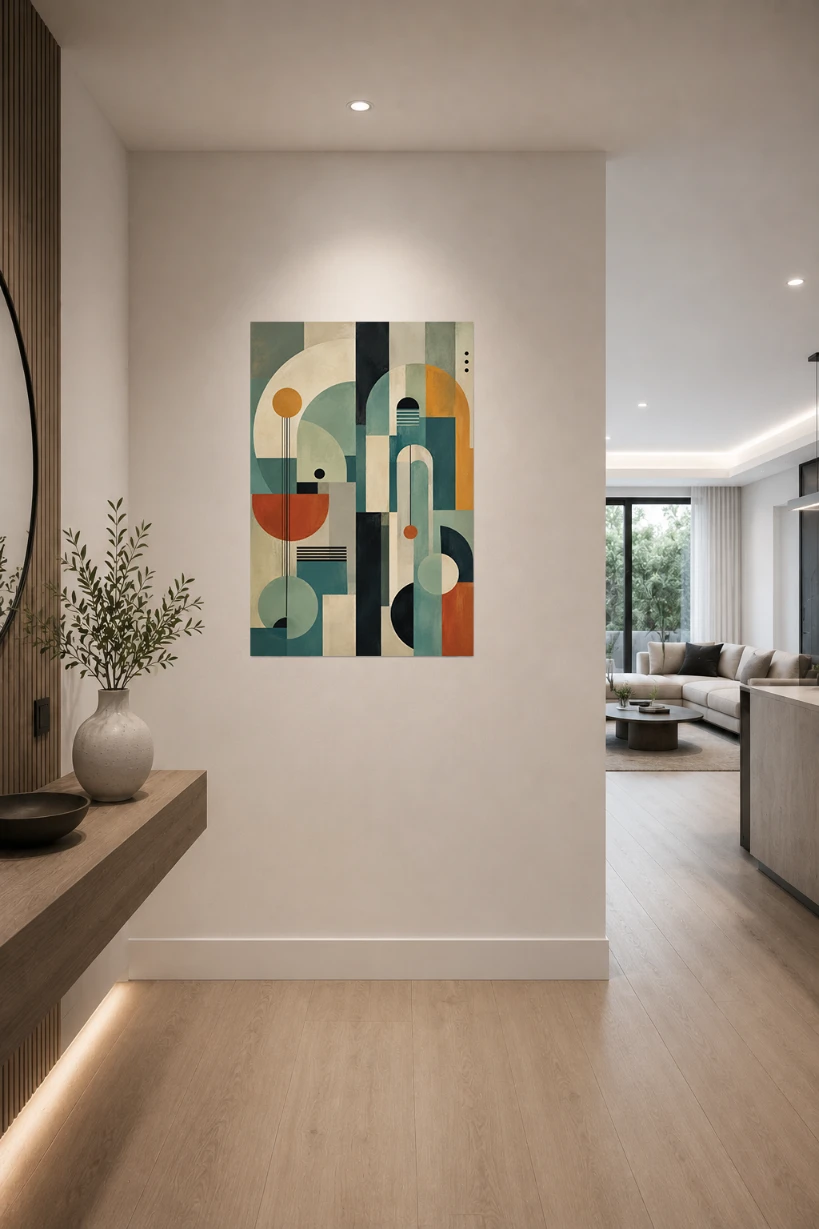 Abstract Wall Art by Novalon Artist 60 x 90 (1)