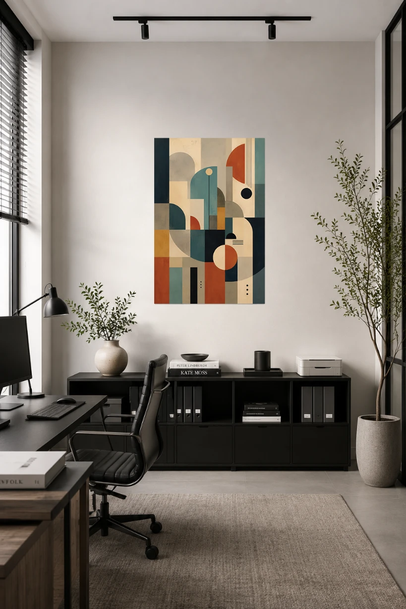 Abstract Wall Art by Novalon Artist 60 x 90 (4)