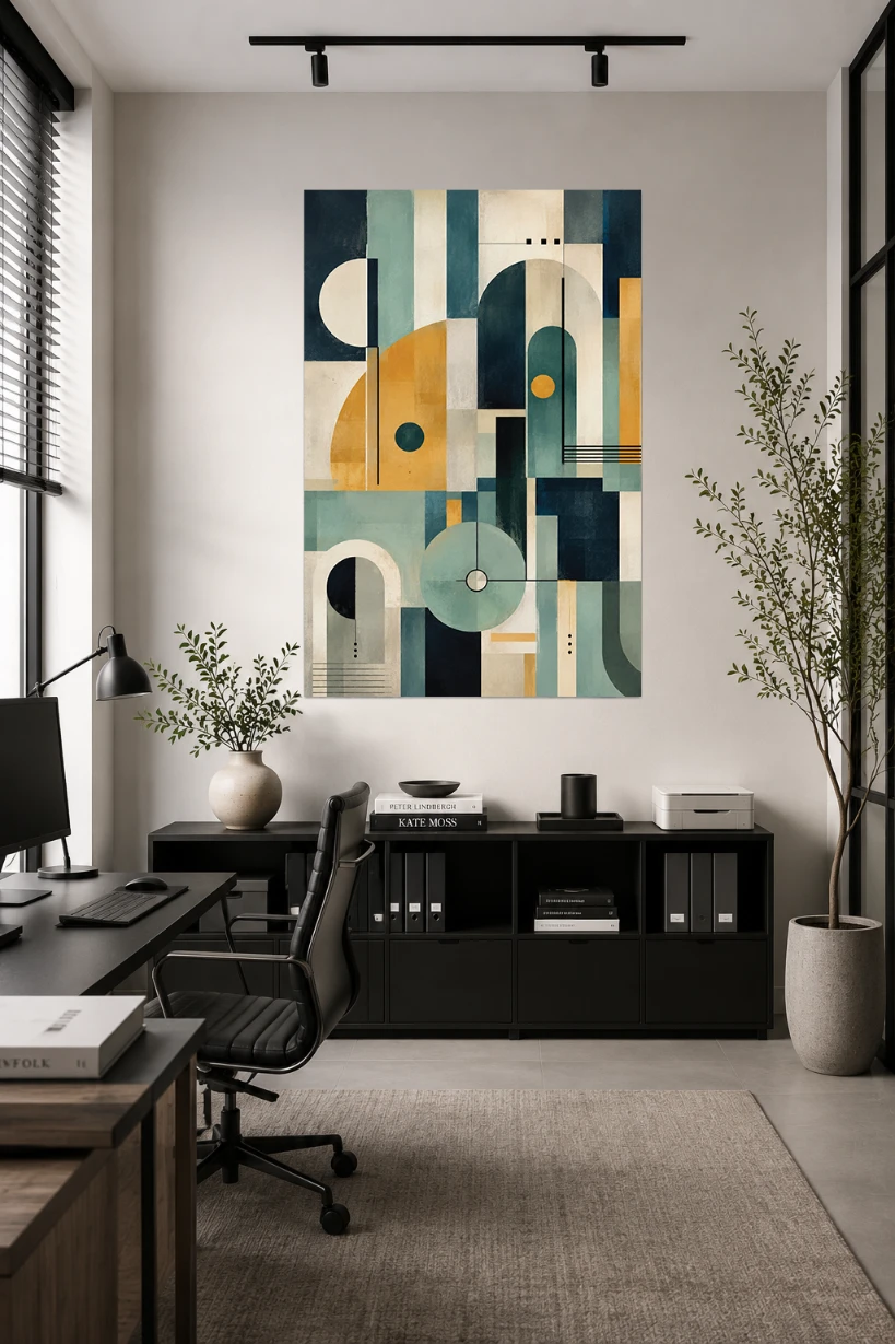Abstract Wall Art by Novalon Artist 80 x 120 (3)