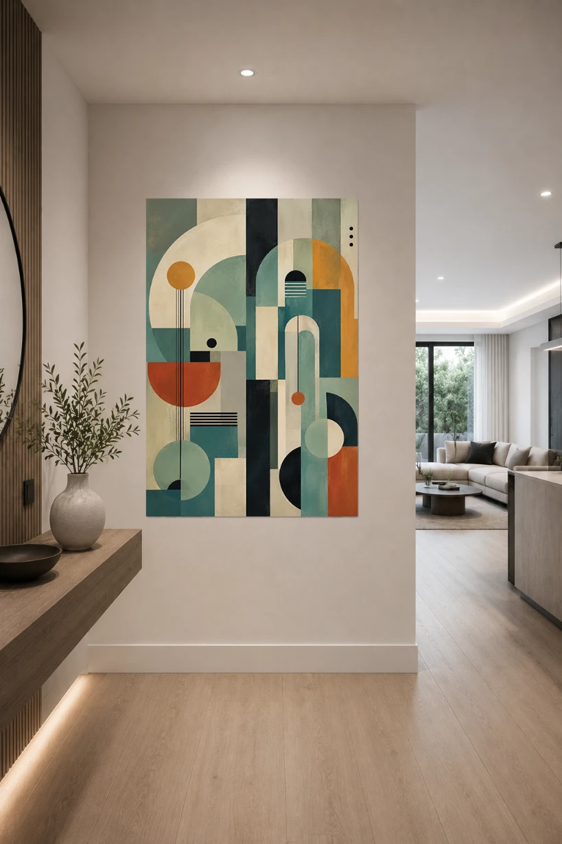 Abstract Wall Art by Novalon Artist 80 x 120 (4)