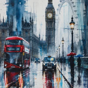 London UK City Art